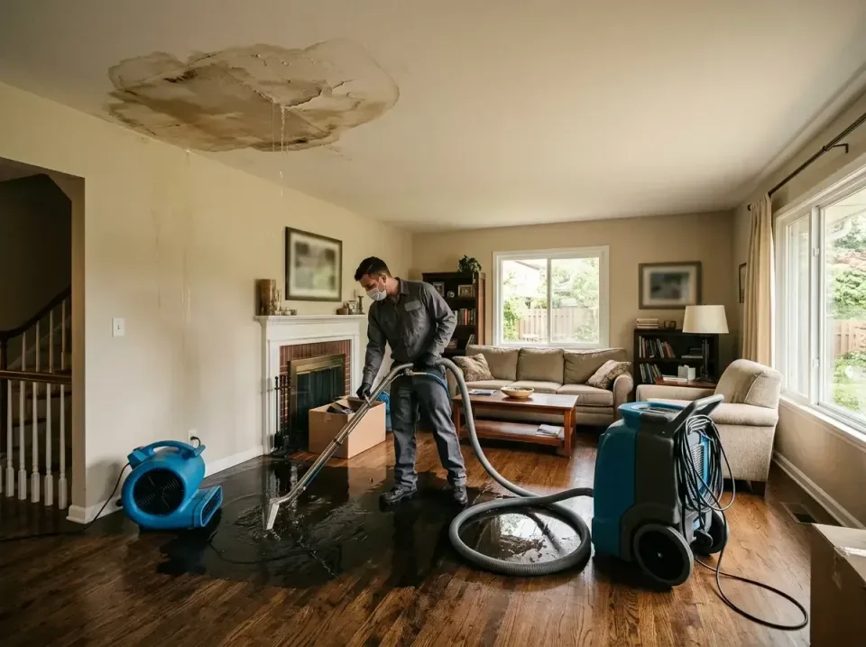 attic-pipe-burst-ceiling-drip-008 — frequently asked questions, Water Damage Restoration & Carpet Care in Spring Valley Lake…